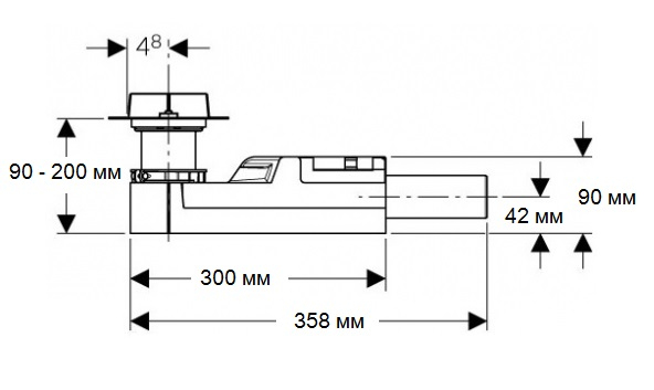 ������� ����� Geberit CleanLine 154.150.00.1