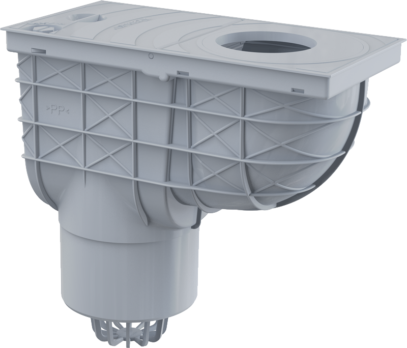 ���������� AlcaPlast AGV2S ,300�155/125, �������� � ������, �����