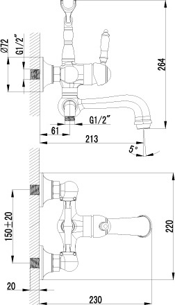 ��������� Lemark Villa LM4812B ��� ����� � �����