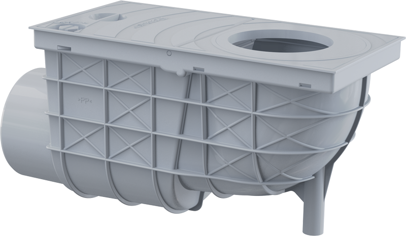 ���������� AlcaPlast AGV3S,300�155/110, �������� � �������, �����