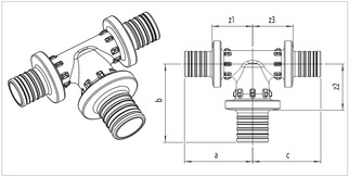 ������� Rehau Rautitan PX � ����������� ������� �������� 25-32-25