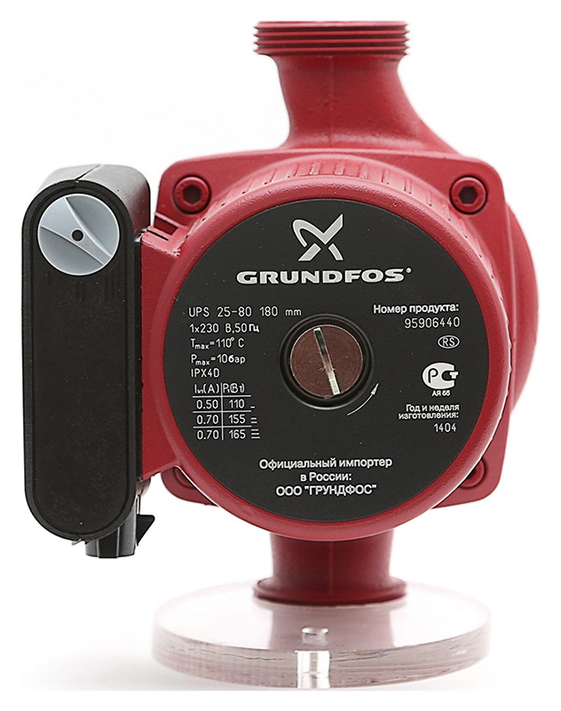�������������� ����� Grundfos UPS 25-80 180