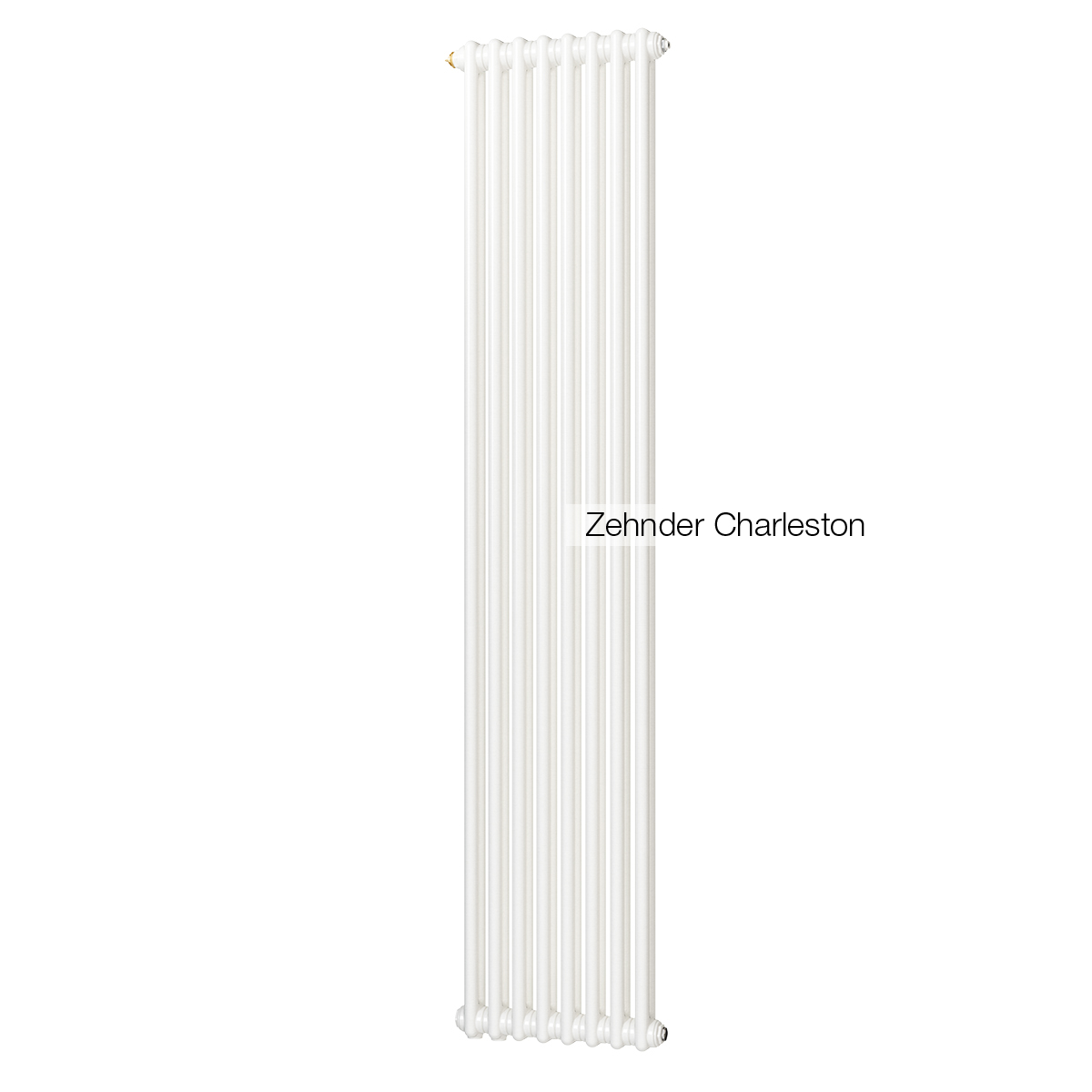 �������� �������� ������������ Zehnder Charleston 3180/08 1270 RAL 9016 3-� ���������, ����������� ������� 3/4