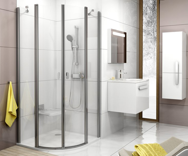 ������� ������ Ravak Chrome CSKK4-90 Transparent, ������� �����