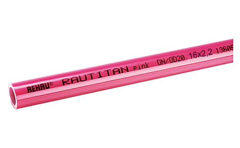 ����� �� ������� ����������� Rehau Rautitan pink 25x3,5 (������: 6 �)