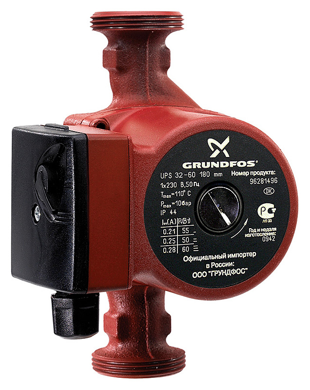 �������������� ����� Grundfos UPS 32-60 180