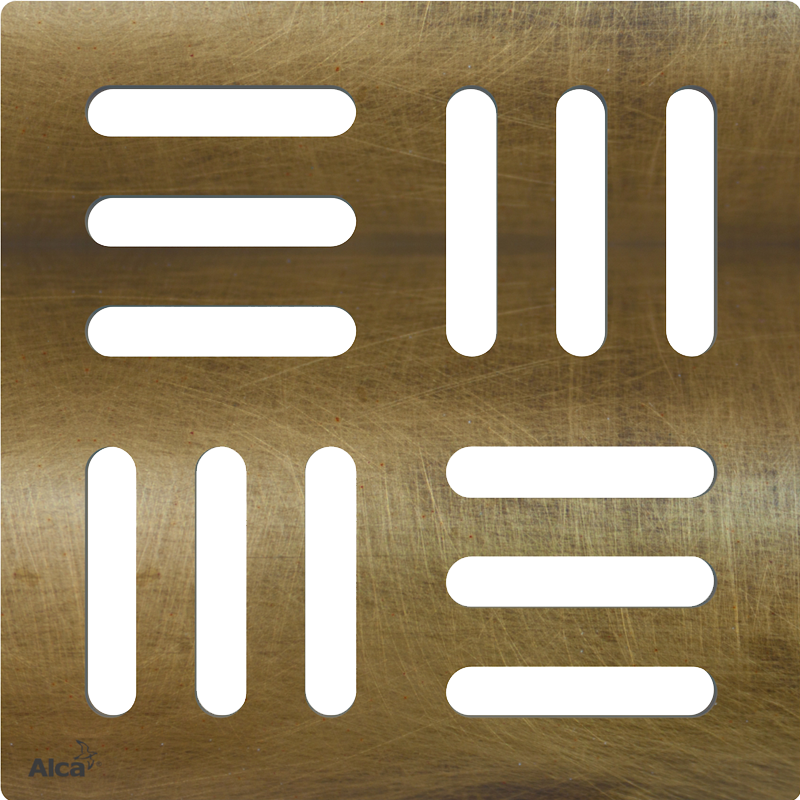 ������� AlcaPlast , 102×102×4 ��, ������-antic MPV001-ANTIC