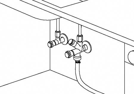 ������� Grohe WAS 41070000 ��������������� 3/8"