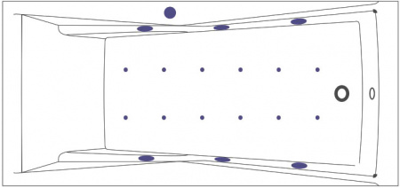 ��������� ����� Excellent Palace WAEX.PAL17.RELAX 170x75