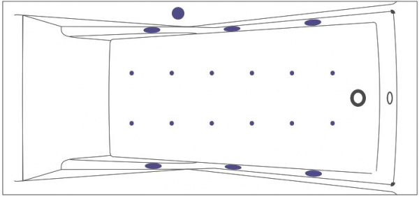 ��������� ����� Excellent Palace WAEX.PAL17.RELAX 170x75