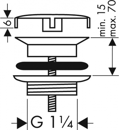 ��������� Hansgrohe Finoris 76050700 ��� ��������, ������� �����