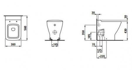 ������ ���������� Laufen Palace 8.2370.1.000.000.1