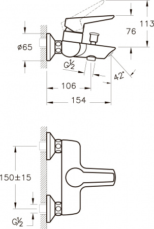 ��������� VitrA Solid S A42444EXP ��� ����� � �����
