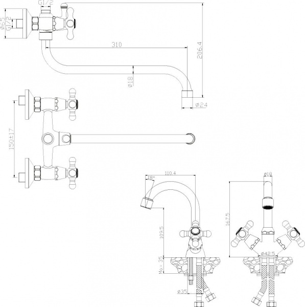 ������� �������� Rossinka SET02-50