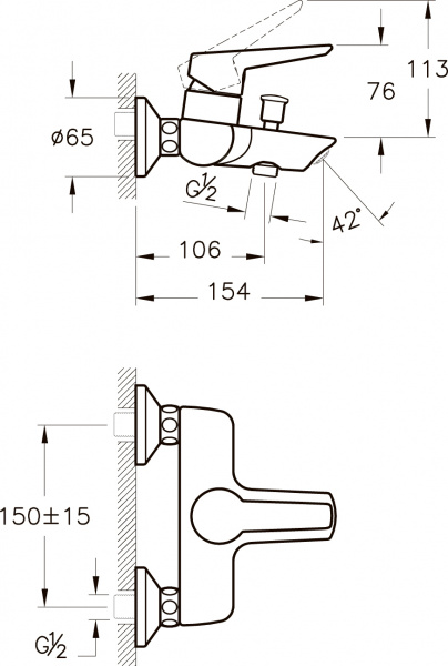 ��������� VitrA Solid S A42444EXP ��� ����� � �����