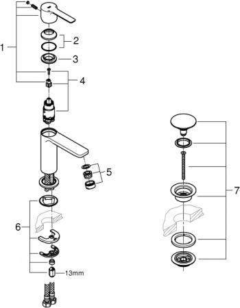 ��������� Grohe Lineare New 23791001 ��� ��������