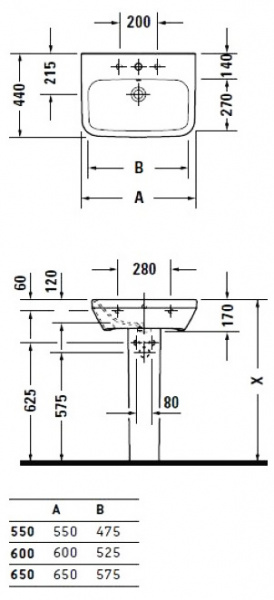  Duravit DuraStyle 2319550000