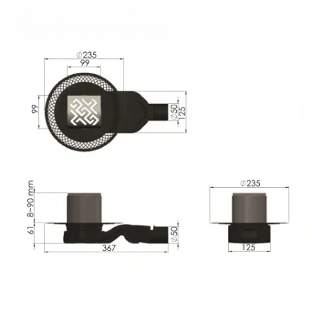 ���� �������� PLATZ Antik 150�150 ����������� ����� , ������� ���� ������ 091161