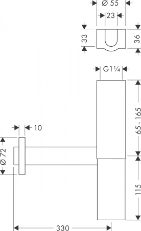 ����� ��� �������� Axor Flowstar 51303000