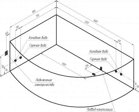 ��������� ����� Radomir Vannesa Massage 2-75-2-2-0-218 ����� 170�120, � �������������, �������� � �������, �������, R