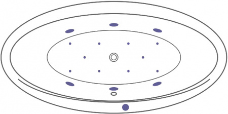 ��������� ����� Excellent Lumina WAEX.LUM19.RELAX 190x95