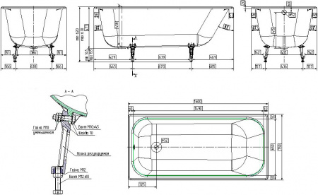 �������� ����� Wotte Start 160x75
