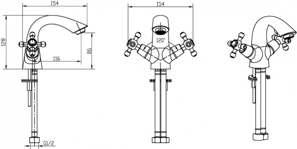 ��������� Boheme Crystal 291-CRST ��� ��������