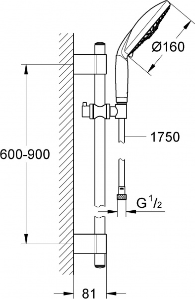 ������� �������� Grohe Rainshower Classic 28770001