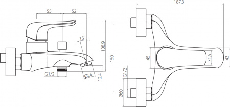 ��������� Damixa RedBlu Palace Evo 421000000 ��� ����� � �����