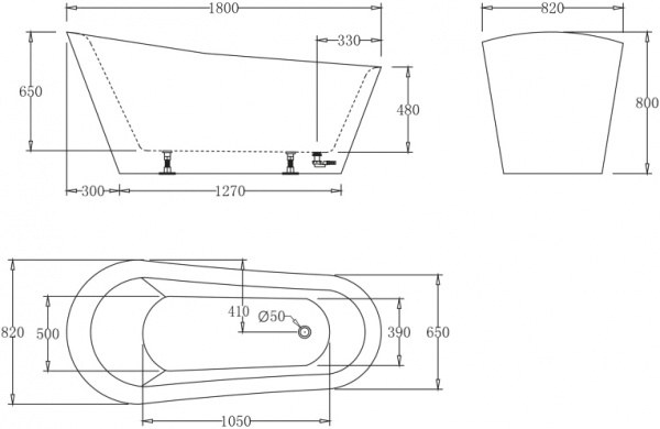 ��������� ����� BelBagno BB63 180x80