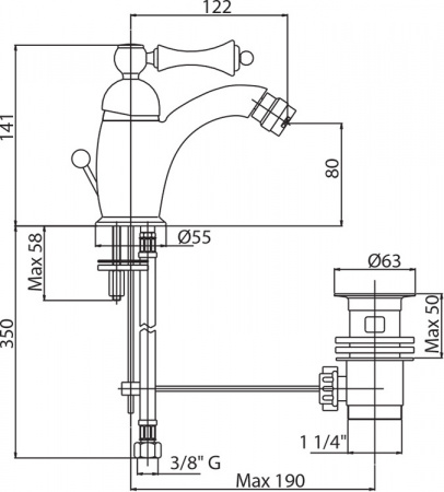 ��������� Cezares Margot MARGOT-BSM1-02-Bi ��� ����
