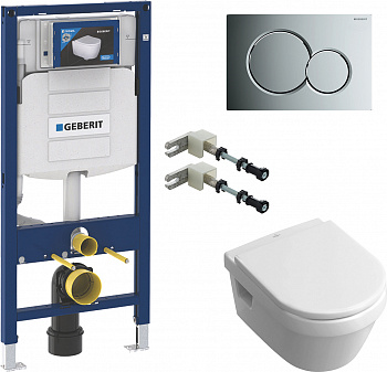     Villeroy & Boch Omnia Architectura 5684 H101 alpin +     Geberit Duofix 111.815.00.1   +     Geberit Duofix UP 320 111.300.00.5 +  