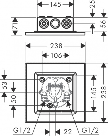 ������� ��� Axor ShowerSolutions 35313000