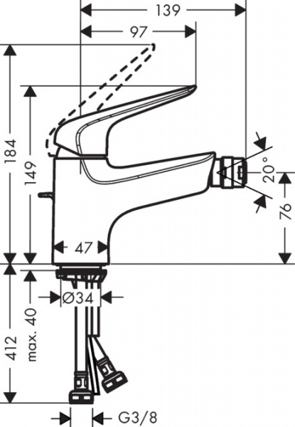 ��������� Hansgrohe Novus 71142000 ��� ����