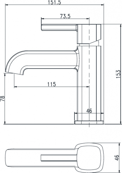 ��������� Aquanet Minima AF130-10C ��� ��������