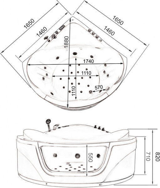 ��������� ����� Gemy G9247 K 165x165