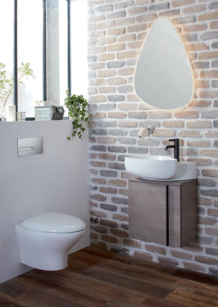    Jacob Delafon Nouvelle Vague EDJ102-00 + -   +  Ideal Standard ProSys Eco Frame 2.0 R0464AC   