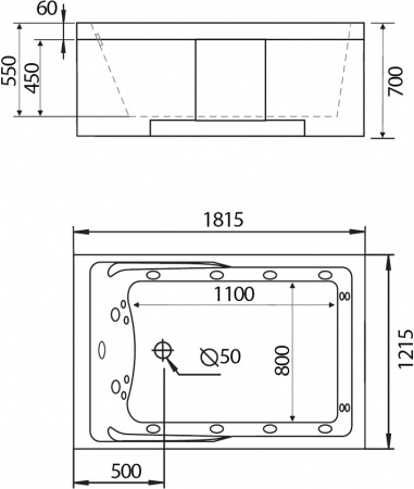 ��������� ����� Gemy G9061 B R 180x120