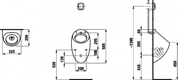 ������� Laufen Alessi 8.4097.5.400.000.1 ���������, ��� ������, ��� "����"