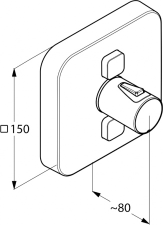 ��������� Kludi Push 388110538 ��� ����