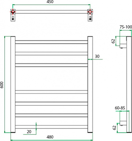 ����������������� ������� Grota Estro 48x60
