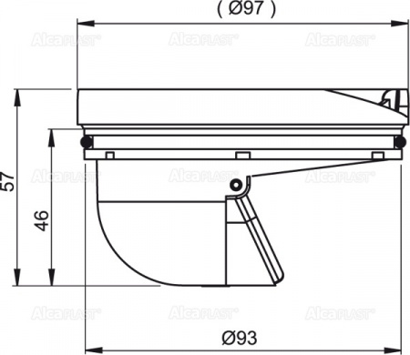 ����������� AlcaPlast , ����� APV0030