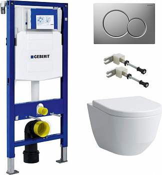 ��������  ������� ����������� ��� �������� Geberit Duofix UP320 111.300.00.5 + ���� ��� ������� ���������� Laufen Pro Rimless 8.2096.6.000.000.1 ��� �