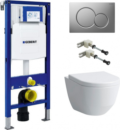 ��������  ������� ����������� ��� �������� Geberit Duofix UP320 111.300.00.5 + ���� ��� ������� ���������� Laufen Pro Rimless 8.2096.6.000.000.1 ��� �