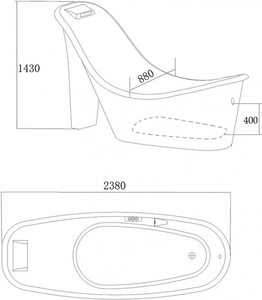 ��������� ����� Gemy RF1253BG 240x90