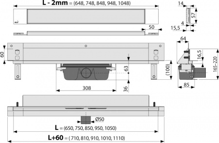   AlcaPlast Spa APZ5-TWIN-950