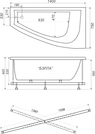 ��������� ����� Triton ����� �0000044605 140x75 L � ��������