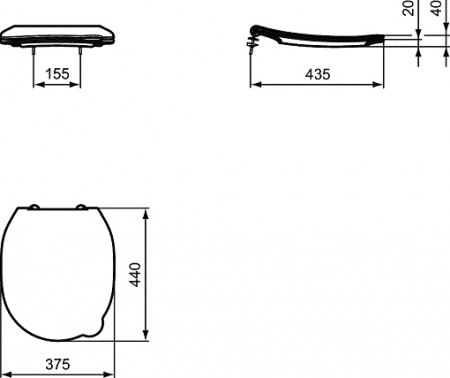   Ideal Standard Contour  -