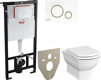 ��������  ������ ��������� VitrA Valarte 7805B003-0075 � ������� + ������� ����������� AM101/1120-001 + ������ ����� AlcaPlast THIN M775 + ���������������� ������