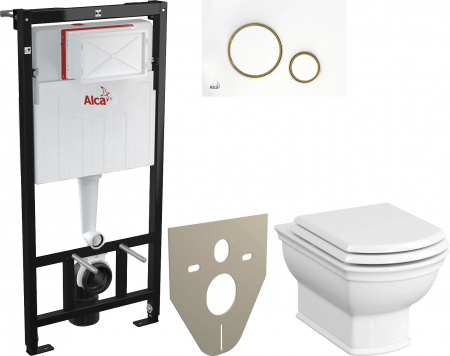 ��������  ������ ��������� VitrA Valarte 7805B003-0075 � ������� + ������� ����������� AM101/1120-001 + ������ ����� AlcaPlast THIN M775 + ���������������� ������